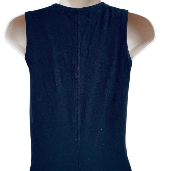 ATHLETA Stella Black Cotton Dress Bodycon style 798372 Rtl $89 sz xxsm (7014) - Picture 12 of 12